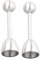 Rosenstein & Söhne Eier Öffner: 2er-Set Eierköpfer und Eieröffner aus Edelstahl, für harte/weiche Eier (Eieröffner mit Kugel, Eierschalenbrecher, Eierschneider)