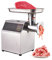 Electric Meat Grinder Commercial, Heavy Duty Meat Grinder Mincer Stainless Steel/Iron Enema Machine Desktop Chipper Grinder,850W