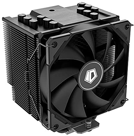 ID-COOLING SE-226-XT - Enfriador de CPU negro LGA1700, 6 tubos de calor, ventilador PWM de 120 mm, Intel/AMD