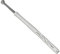 AERZETIX - C57434 - Set di 10 tasselli in plastica a testa fresata con alette Ø10x160mm + 10 viti tirafondi Ø7x160mm con impronta 6 lati in acciaio - colore argento
