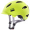 uvex oyo - leichter Fahrradhelm für Kinder - individuelle Größenanpassung - erweiterbar mit LED-Licht - neon yellow-moss green matt - 50-54 cm
