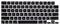 Lucocia Tastaturabdeckung, für MacBook Air 13,6 Zoll M4 Chip A3240 A3241 2025 & MacBook Pro 14 Zoll / 16 Zoll M1 Pro/Max A2442 A2485 A2991 A2992 2021, wasserdichte Silikon-Schutzhülle, Englisch