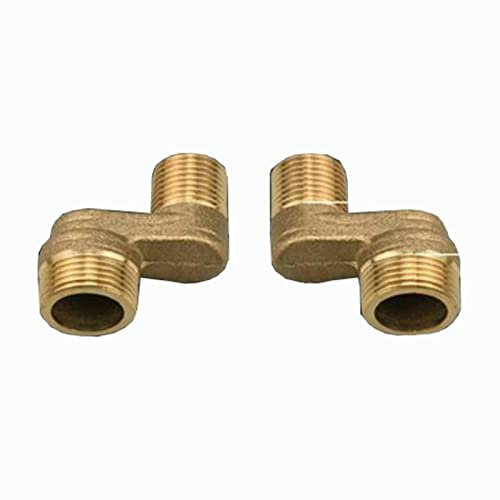 BiaoTeng Raccord Excentré Mitigeur Bain Douche,Raccord Laiton 3/4 1/2,Bras Pivotant RéGlable,Raccord Excentré 1/2 3/4,Raccord Excentré Wc,doré B