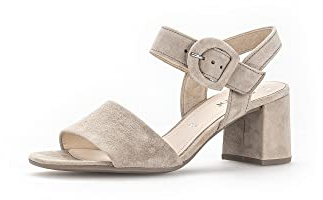 Gabor Damen Riemchensandalen, Frauen Sandalen,Sommerschuhe,Freizeitschuhe,offene Schuhe,Strandschuhe,Riemen,Riemchen,Desert,38.5 EU / 5.5 UK