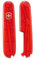 Victorinox Plus Scales - Translucent Red with Pen Slot for 91mm Swiss Army Knife Handles