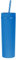 uxcell Vaso delgado con tapas y popotes, vaso delgado azul marino mate de 16 onzas a granel, vaso acrílico pastel reutilizable, vaso de plástico de doble pared para bebidas frías y calientes, café,