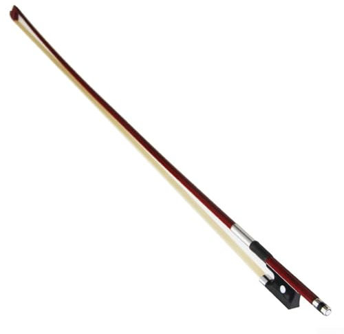 HEIBTENY 1 Stück Geigenbogen Violinbogen Rosshaar Anfänger Übungsgeigen Zubehör 1/4 1/8 1/10(1/4)
