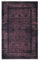 TESSO LIVING Moderner Vintage Boho Teppich - Bordeaux Rot 155 x 225 cm - Maschinenwaschbar und rutschfest Kurzflor Teppich - bringt Wärme in Wohnzimmer und Schlafzimmer