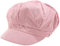 Generic Damen Ballonmütze aus weichem Stoff, Schirmmütze Vintage Style, Schiebermütze, Newsboy Cap