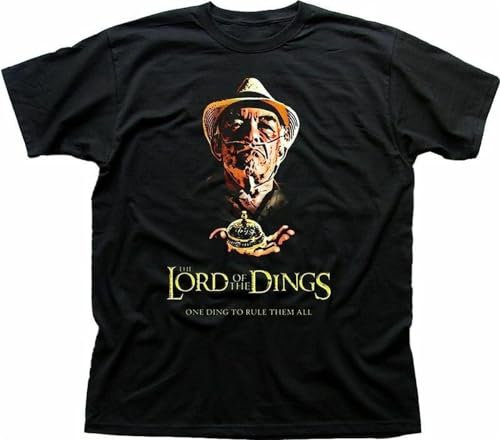 BB LOTR Breaking Lord of The Dings Ding Ding Rings Hector t-Shirt Black 3XL
