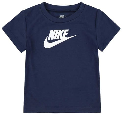 NIKE Kinder Futura SS T-Shirt, Midnight Navy, 6/7 Jahre