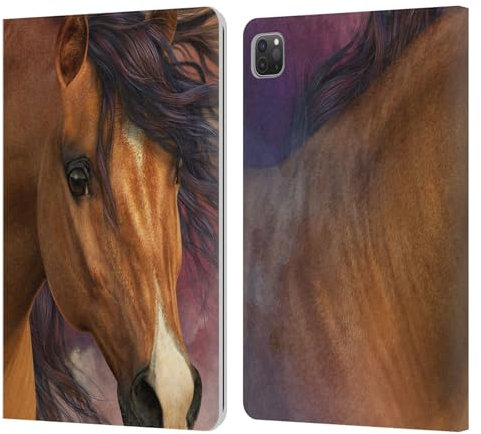 Head Case Designs Licenza Ufficiale Laurie Prindle Flash Stallone Occidentale Custodia Portafoglio in Pelle Compatibile con Apple iPad PRO 11 2020/2021 / 2022