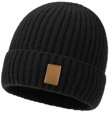 AYNKH Bonnet d'hiver Garcon,avec Doublure en Laine Chaude, Bonnets pour Les Enfants âgés de 5 à 14 Ans, Bonnet Enfant Garcon Femme, Bonnets Chauds pour l'extérieur, écoles, Parcs, Pistes Ski.