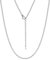 Suplight Collier pour femme argent chaîne maille forçat femme longueur 41cm collier chaîne maille forçat en acier inoxydable largeur 2mm