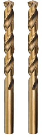Misuyue M35 Cobalt HSS Twist Drilling Bits, 2pcs Metal Drill Bit 7.5mm/0.295, Carbide Drill Bits for Stainless Copper Wood Plastic Aluminum and other Hard Materials