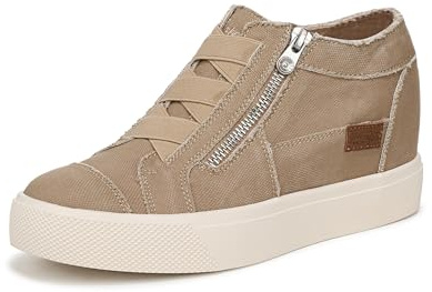 Blowfish Malibu Womens Zayla Sneaker Desert Khaki Canvas 8.5 M