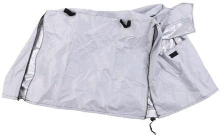 pumpumlia Regenfeste Abdeckung für Hundekäfig, Haustierkäfigabdeckung mit offenem Verschluss, Oxford-Stoff, für Reisen, staubdichte Haustierkäfigabdeckung