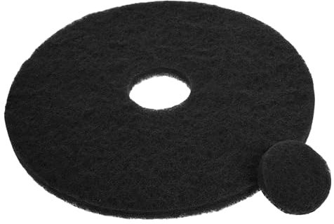 DINHEAROM 17-Inch Floor Cleaning and Polishing Pad for Floor Machines Replaceable Round Cleaning Pad for Home Use for Waxing and Buffing