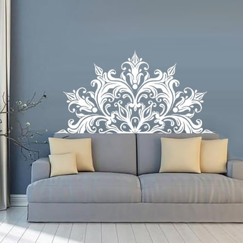 Chic Mandala Wandtattoo Dekorative Kunst für Zuhause oder Büro für glatte Oberflächen (3#)