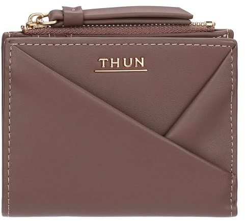 THUN - Portamonete con incrocio - ecopelle - Collezione Sempre con me - 11 x 2 x 9 cm