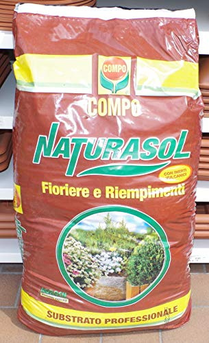 Compo 'natursol Substrat Profi für Blumenkästen und Füllungen aus Stück 70 Liter