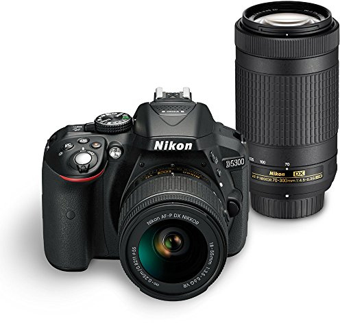 Nikon Dual Lens Kit for D5300 Digital SLR Camera Black