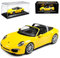Minichamps Porsche 911 991 Targa Cabrio Gelb Ab 2012 limitiert 1 von 252 Stück 1/43 Modell Auto mit individiuellem Wunschkennzeichen