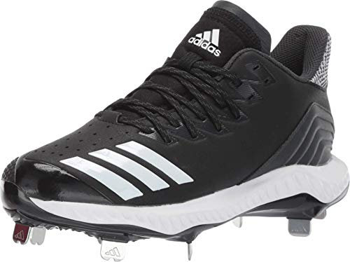 adidas Herren Icon Bounce Baseball Cleats, Schwarz (Schwarz/Weiß/Carbon), 50 EU