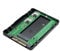 chenyang M.2 SSD Adapter,M.2 NVME PCIe SSD auf U.2 SFF-8639 2,5-Zoll Festplattengehäuse Konverteradapter (U.2 SFF-8639 ist nicht SATA)