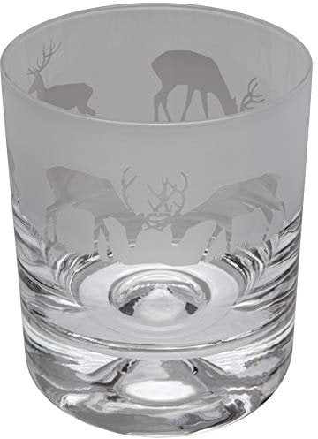 Animo Glass Stag Whisky Tumbler