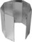Aluminium Spritz- und Windschutz für Campingkocher, 8 Lamellen, Höhe: 24 cm