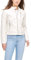 Levi's Damen Kunstleder Motocross Racer Jacke (Standard und Plus) - Weiß - Medium