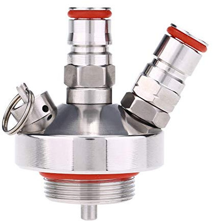 Dispensador de Cerveza, Conector de montaje rápido de lanza de cerveza de acero inoxidable para mini dispensador de barril de marcado de cerveza casera