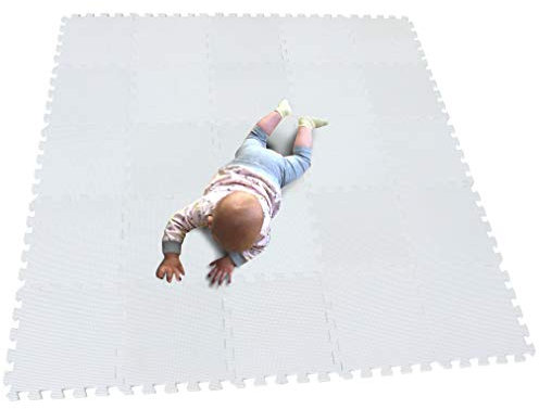 MQIAOHAM® 25 Stücke Baby puzzelmatten für Babys spielmatte Kinder puzzlematte Teppich G301025-101