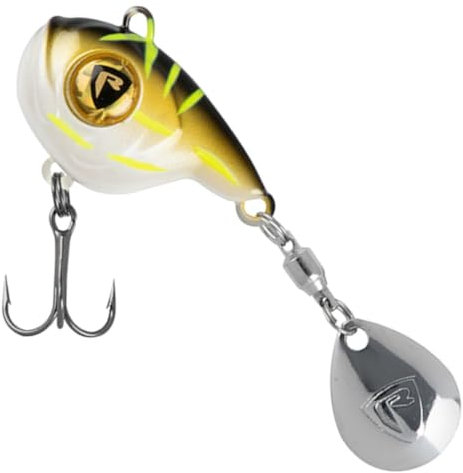 Fox Rage Big Eye Spin Tail 20g - Jig Spinner, Farbe:Pike