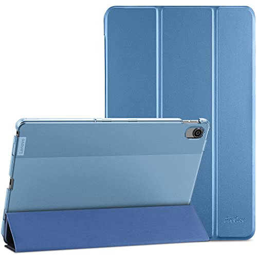 ProCase Cover Lenovo Tab M10 Plus 3rd Gen 10,6 Pollici 2022 Custodia Tablet Lenovo M10 Plus 3a Generazione,Copertura Intelligente Leggero,Traslucida Smerigliata Cover Lenovo Tab M10 Plus-Blu
