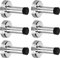 Zoutpy Türstopper 6er Pack, Selbstklebende Edelstahl-Wandstopper Ohne Bohren/Schrauben, Mit Gummipuffer, Wandschutz, Federnd, 6cm