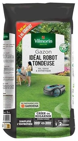 Vilmorin - Gazon idéal Robot Tondeuse Vilmorin - Sac de 5 kgs