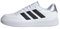 adidas Courtblock Shoes, Scarpe da ginnastica Donna, Cloud White Core Black Silver, 39 1/3 EU