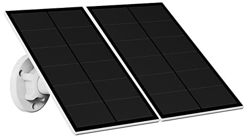 revolt Solarpanel USB-Charger: 2er-Set Solarpanels für Akku-IP-Kameras mit Micro-USB, 5 W, 5 V, IP65 (Solar-Panel Kamera, 5V Solar-Panel USB)