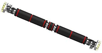 Klimmzugstangen, rutschfeste horizontale Stange, 70–90 cm verstellbarer Flur – Tür-Klimmzug, Klimmzugstange mit Sicherheitsverriegelung, Belastung 150 kg