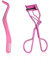 Set Pinzette Piegaciglia, 2 in 1 Acciaio Inossidabile Pinzette per Ciglia con Piegaciglia, Strumento Applicatore Ciglia per Donne Ragazze Truccatori Principianti e Truccatori (Rosa)