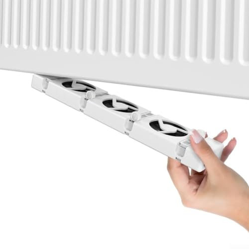 Heating Accessories Fan Booster for Home, Smart Ventilator with Heat Sensor and Upgraded Fans, Save Energy and Increase the Heating Efficiency