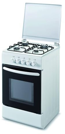 Cucina a Gas 4 Fuochi con Forno