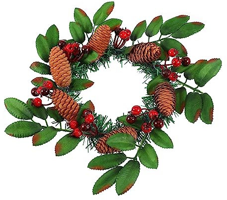 KITANDOVE 1stk Kranz Kränze Für Die Haustür Wohnakzente Hausdekorationen Für Zu Hause Weihnachtsdekoration Für Zu Hause Heimdekoration Kränze Vor Der Haustür Das Haustier