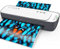 Qfun Laminiergerät A3 mit Folien 12 Stück, 9 in 1 Foliergerät für A3/A4/A5/A6, Heiß und Kalt Laminator mit Papierschneider und Eckenabrunder für Schule Zuhause Büro Datei Fotos, Schnelles Aufheizen