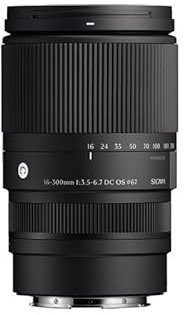 SIGMA Objectif 16-300mm f/3.5-6.7 DC OS Contemporary Compatible avec Fujifilm X