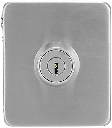 Serratura Porta Interna, Robusta e Funzionale Serrature Porte Interne Inox Quadrata per Ufficio, Ideale per in Ambienti Professionali