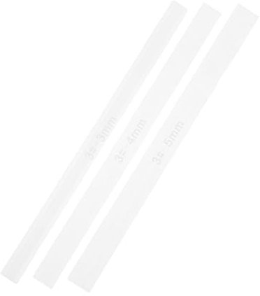 Mipcase 3pcs Leather Sewing Tool Set Zipper Gluing Ruler Tacky Glue Pad Zipper Fixing Fitting Tool for DIY Projects