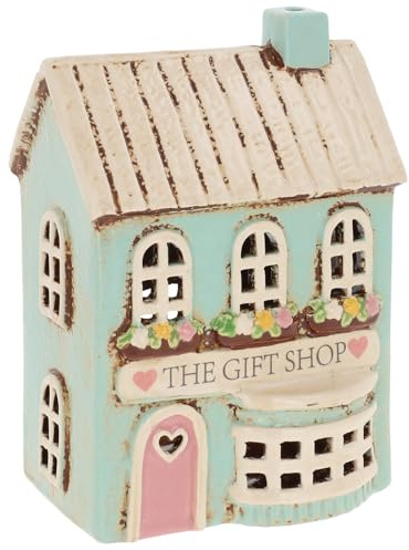 Shudehill Giftware Village Pottery Shops and Cafe Tealight Houses - Greengrocers, Tea Rooms, Florist & More (Gift Shop)